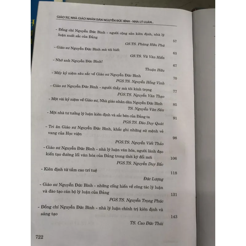 GS. NGND Nguyễn Đức Bình - Nhà lý luận chính trị bản lĩnh và trí tuệ 723265