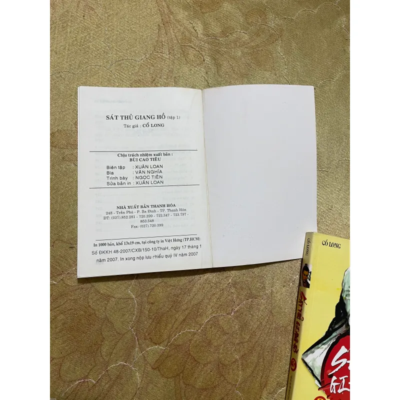 SÁT THỦ GIANG HỒ trọn bộ 4 cuốn- CỔ LONG 724209