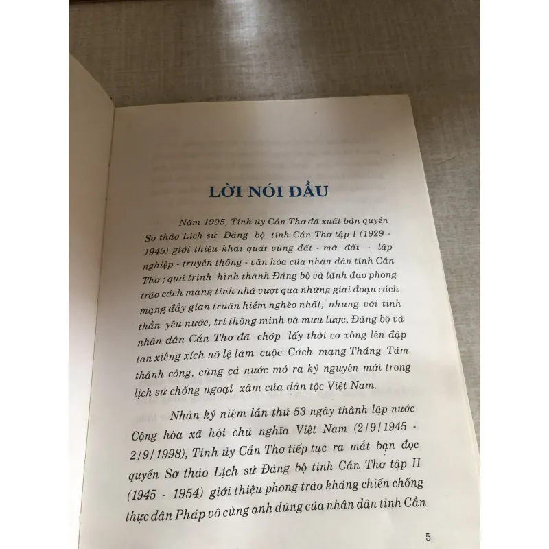 Lịch sử Đảng bộ tỉnh Cần Thơ tập 2 (1945 - 1954) 780682