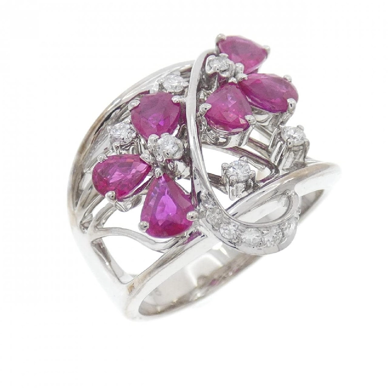 Nhẫn Ruby 750WG 2.06CT - Hàng hiệu Chính hãng 848339