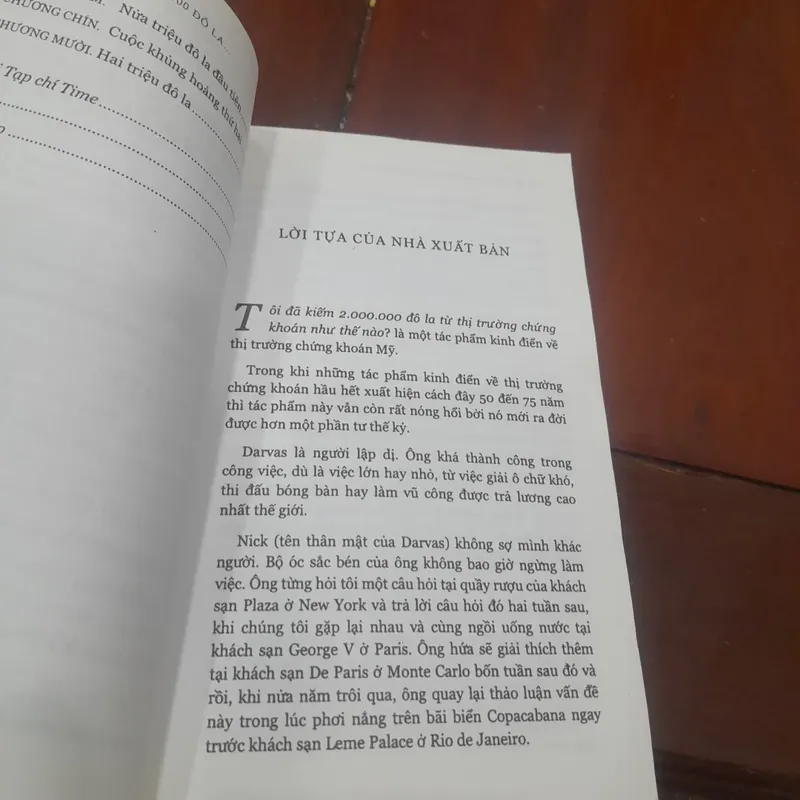 Nicolas Darvas - TÔI ĐÃ KIẾM 2.000.000 đô la từ Thị Trường Chứng Khoán như thế nào? 697553