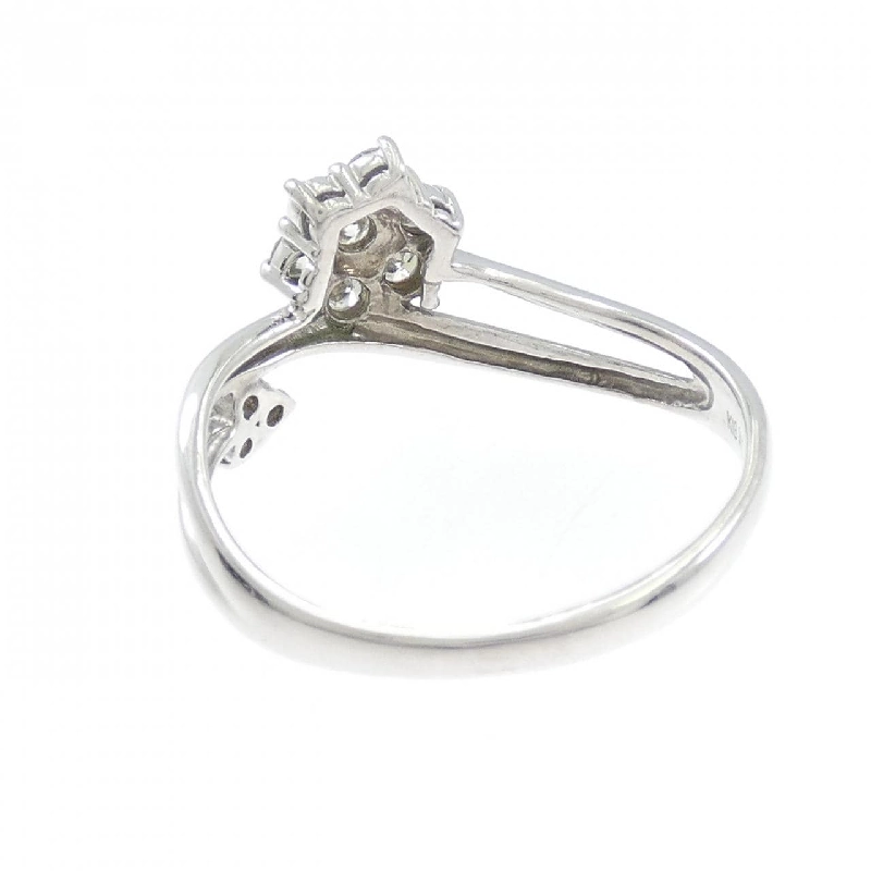 Nhẫn kim cương hoa K18WG 0.51CT - Hàng hiệu chính hãng 847887