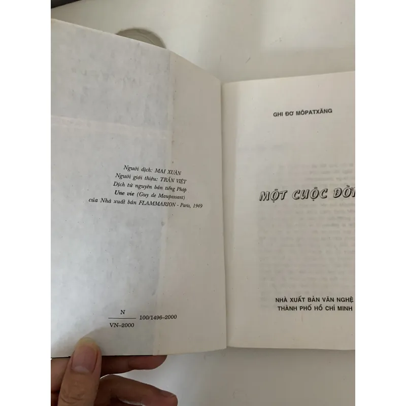 Một cuộc đời - Ghi Đơ Môpatxăng (Guy de Maupassant) 758670