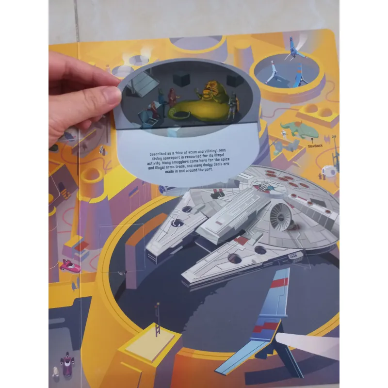 Thanh lý 1 cuốn Star wars (bìa cứng, lật mở) 732672