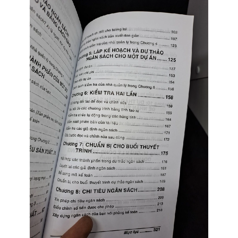 Dự thảo ngân sách dành cho các nhà quản lý Nguyễn Hoàng Tuấn cử nhân kinh tế mới 90% HPB.HCM0207 35336