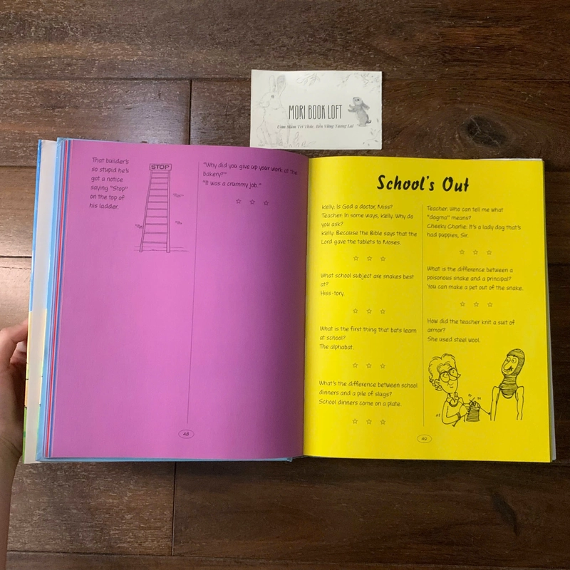 Sách ngoại văn The Biggest Joke Book Ever (Joke Treasury), Used, Bìa cứng, còn bìa áo 522838