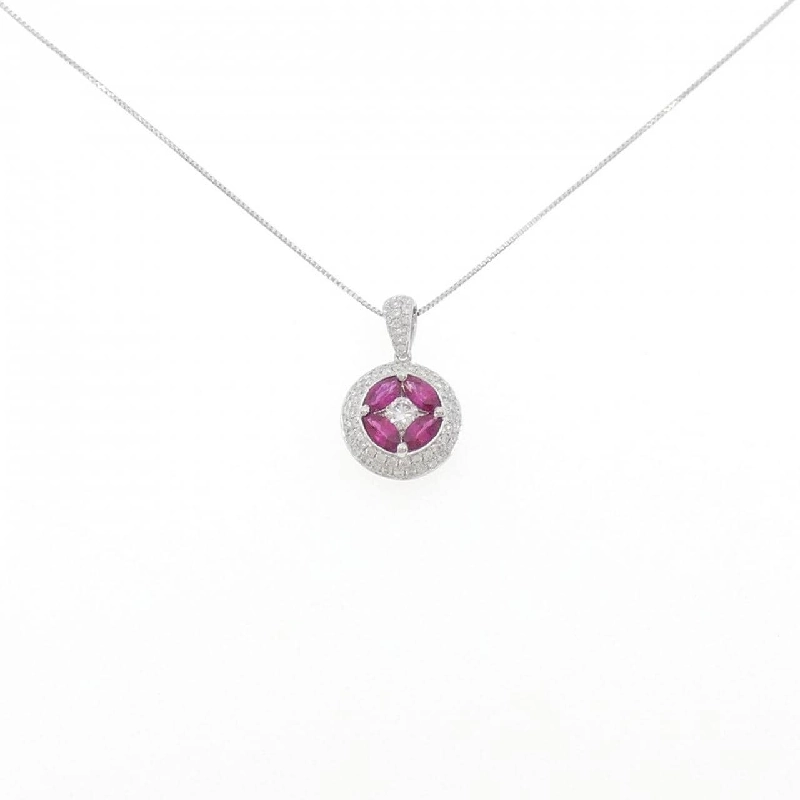 750WG/K18WG Nhẫn ruby 0.58CT - Hàng hiệu Authentic 859966