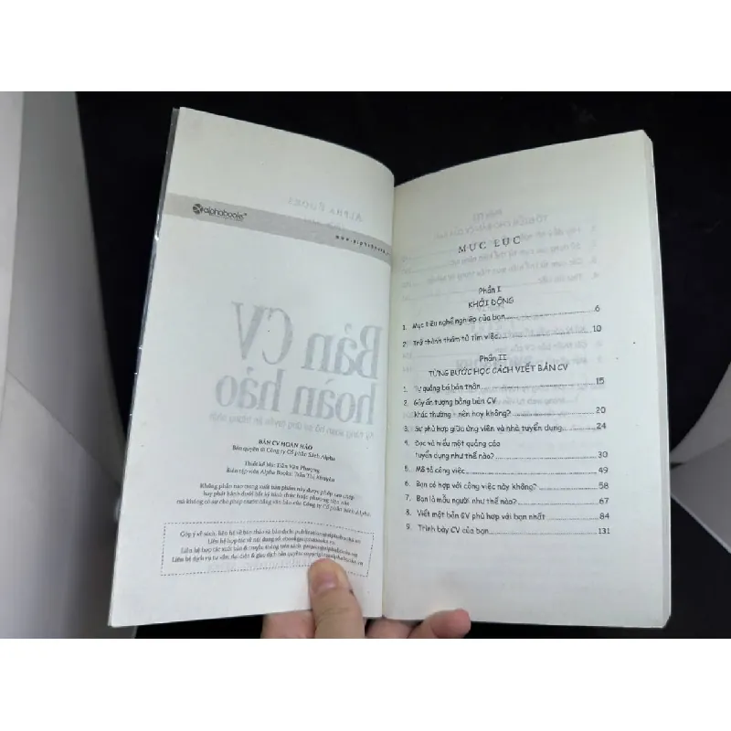 [Phiên Chợ Sách Cũ] Bản CV Hoàn Hảo - 2204, 2014 435843