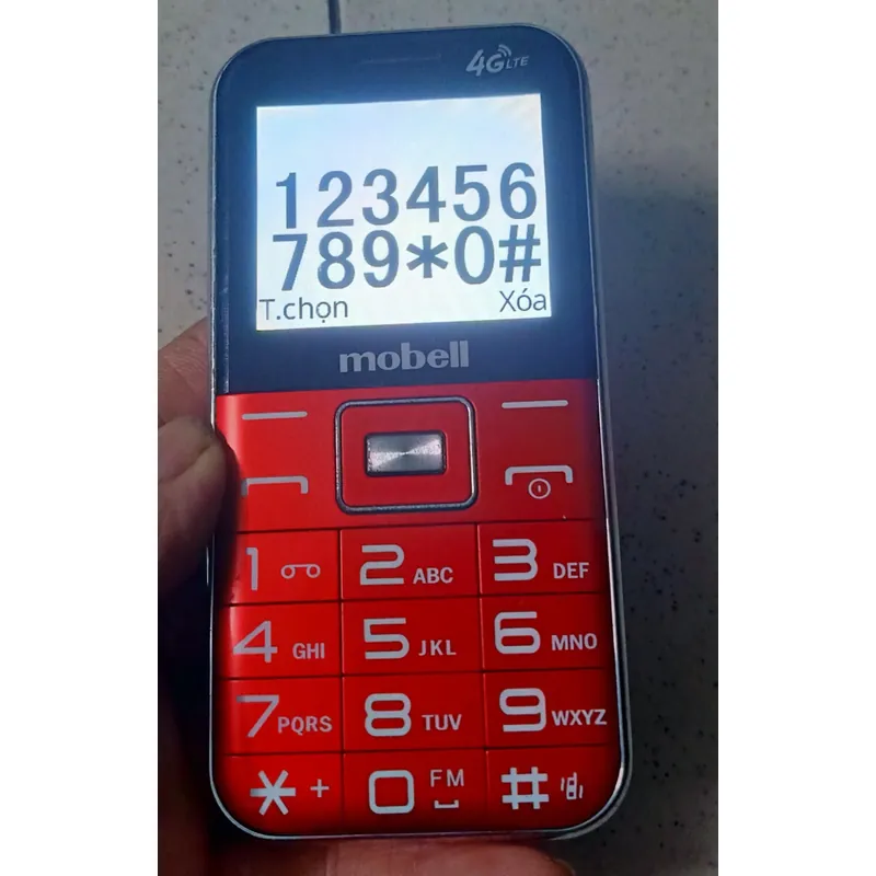 Mobell f309 phím lớn 4G,pin tráu 561658