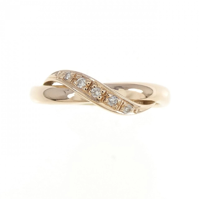 Nhẫn kim cương K18PG 0.02CT 672438