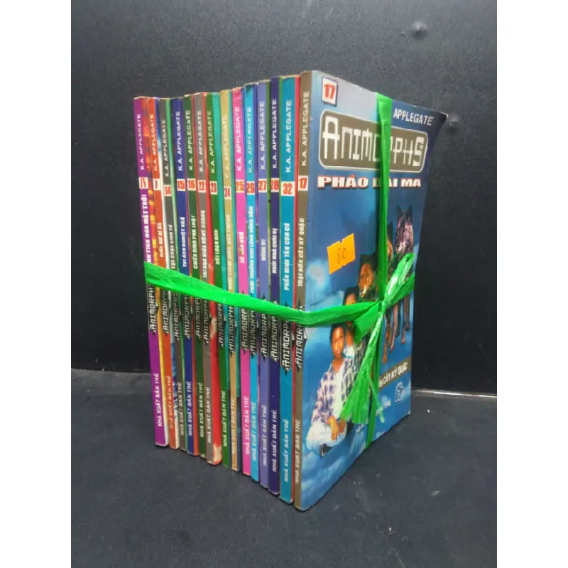 [Sách Cũ SCGR] Bộ 14 cuốn (tập IV, 7, 14, 15, 16, 17, 22, 23, 24, 25, 26, 27, 28, 32) Animorphs - K. A. Applegate mới 70% ố vàng HCM2404 văn học 685217