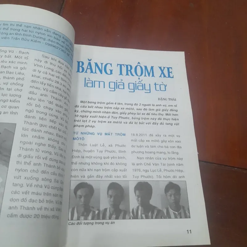 AN NINH TRẬT TỰ tập 235 705021