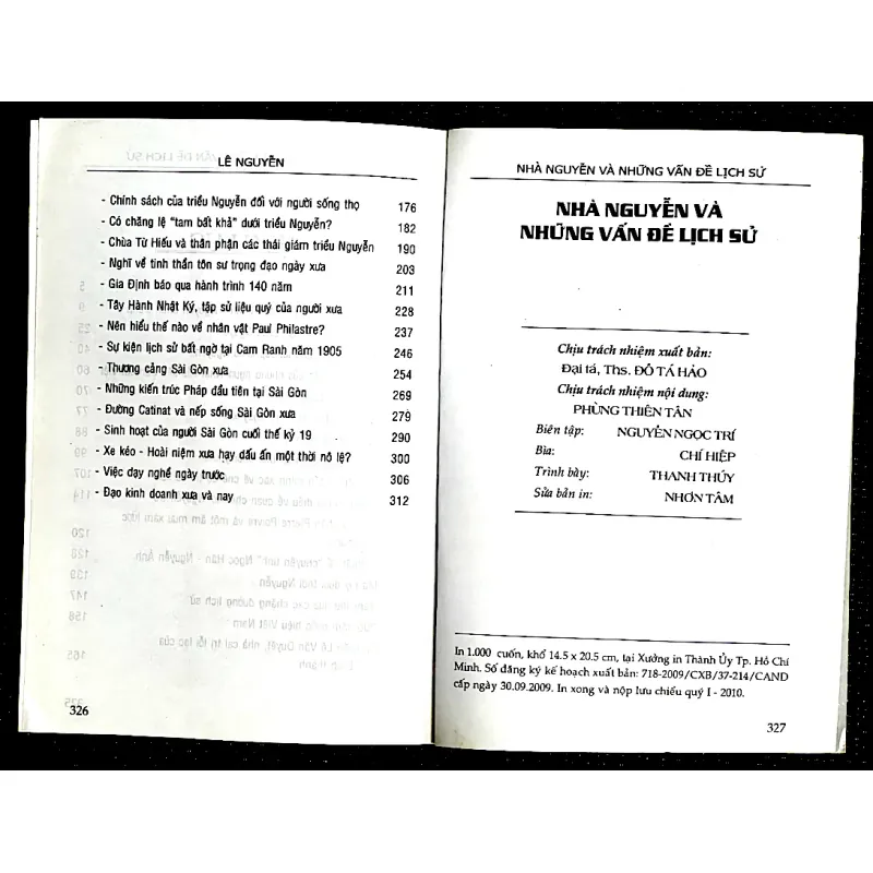 NHÀ NGUYỄN VÀ NHỮNG VẤN ĐỀ LỊCH SỬ - Tác giả LÊ NGUYỄN 1027746