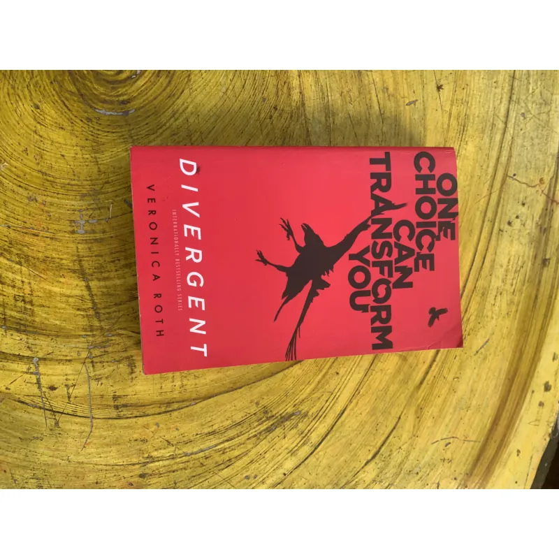 DIVERGENT- VERONICA ROTH- ONE CHOICE CAN TRANSFORM YOU 763283