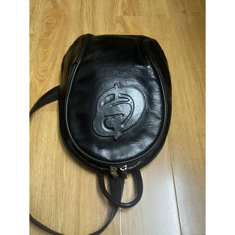 Balo nữ 21/26*28*8 da mộc 2hand 993132