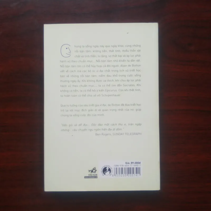 [Sách Triết Học] Sự An Ủi Của Triết Học (Alain De Button) 972592