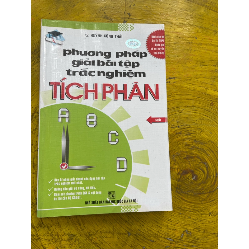 PHƯƠNG PHÁP GIẢI BÀI TẬP TRẮC NGHIỆM TÍCH PHÂN  541203