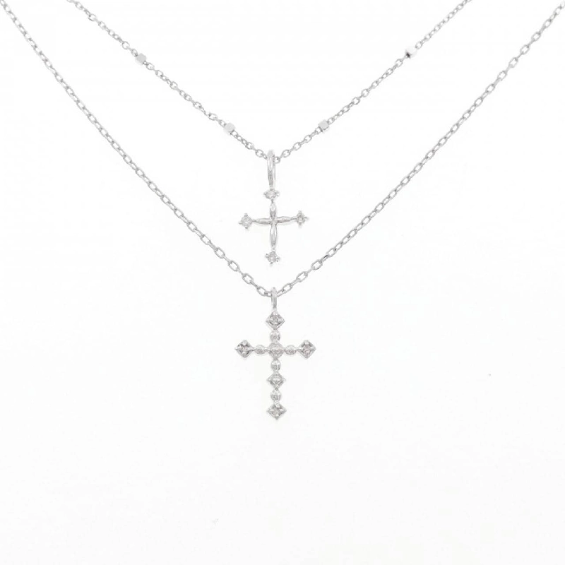 K10WG/K18WG Dây chuyền kim cương 0.06CT - Hàng hiệu Chính hãng 856785