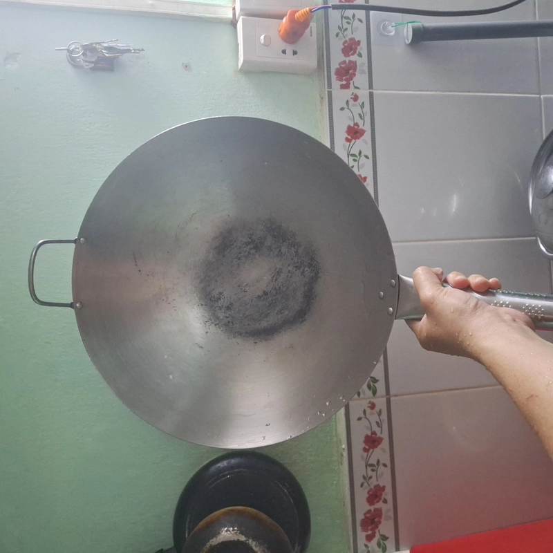 Chảo size 32cm, inox, chiên rán ngon 541621