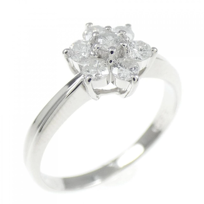 Nhẫn kim cương hoa PT900 0.33CT 671184