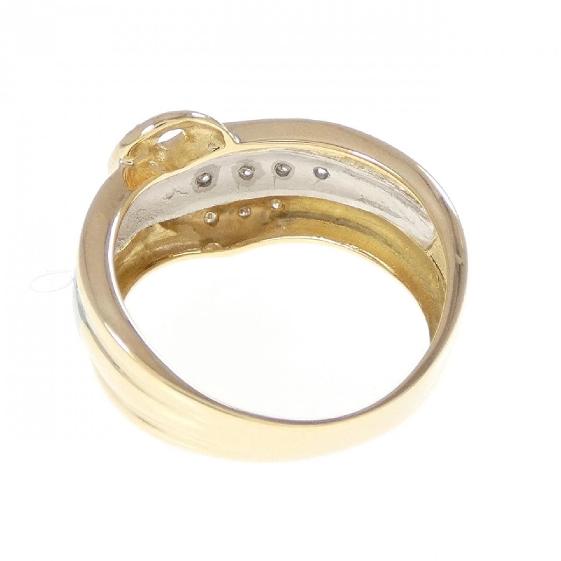 K18YG/PT900 Nhẫn Kim Cương - Hàng hiệu Chính hãng 854045