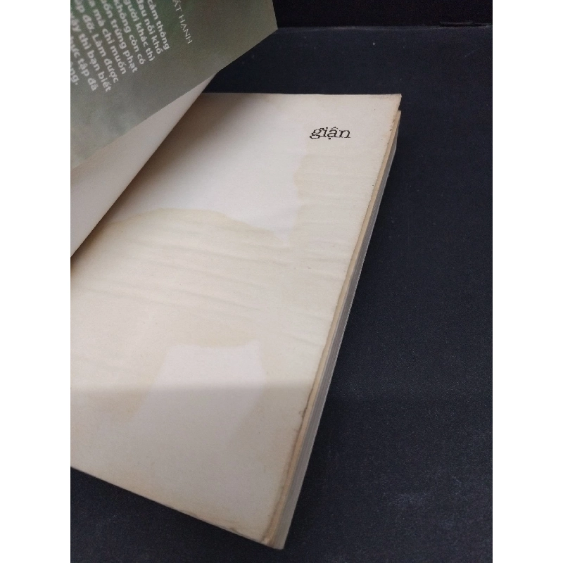 Giận mới 60% ố ẩm 2017 HCM1410 Thích Nhất Hạnh TÂM LINH - TÔN GIÁO - THIỀN 917481