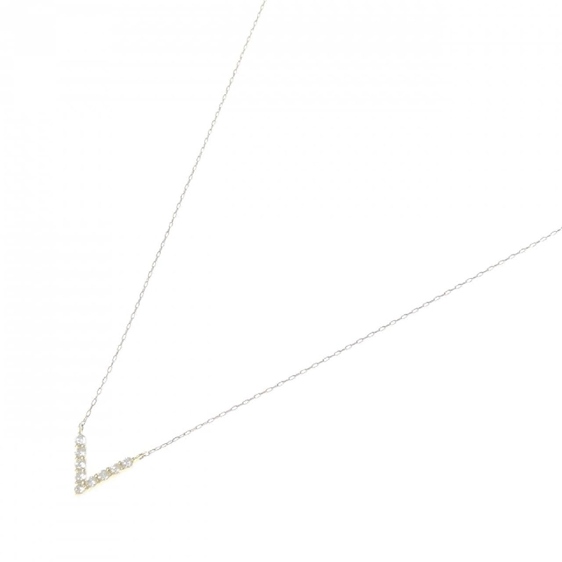 K18YG Dây chuyền kim cương 0.20CT - Hàng hiệu Chính hãng 856253