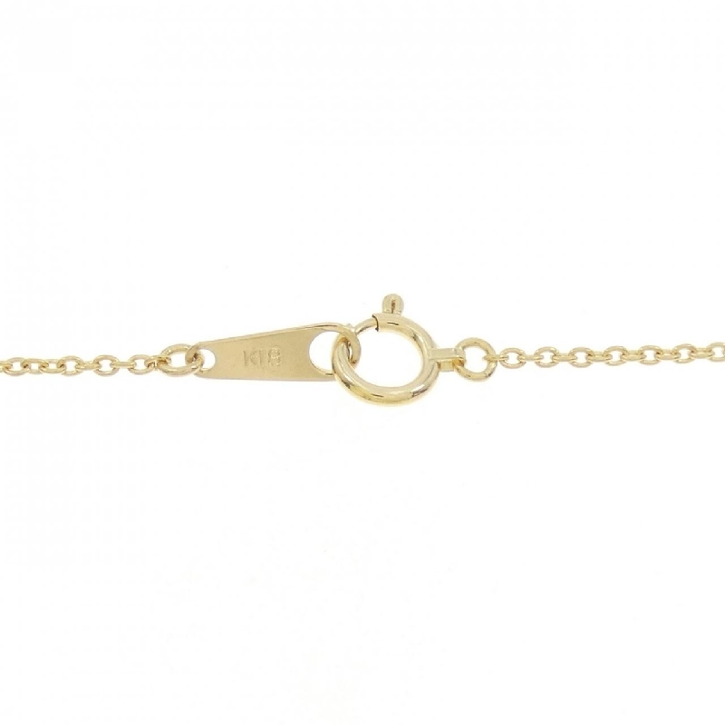 K18YG Dây chuyền kim cương hình chữ thập - Hàng hiệu Authentic 863041