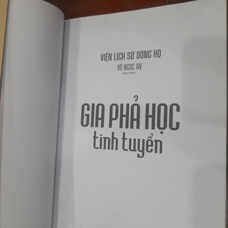 Võ Ngọc An - GIA PHẢ HỌC tinh tuyển 548216