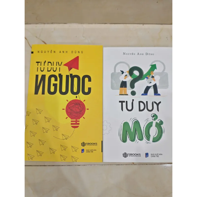 4 Cuốn Tư duy mở Tư duy ngược + Biến mọi thứ thành tiền TẬP 1+2 717527