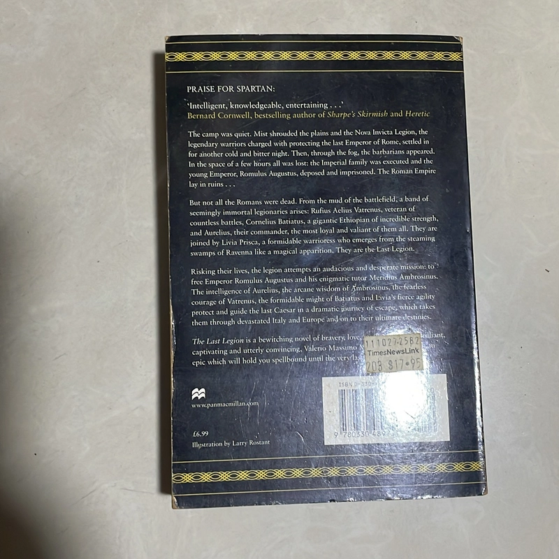 The last legion - Valerio Massimo Manfredi 496732