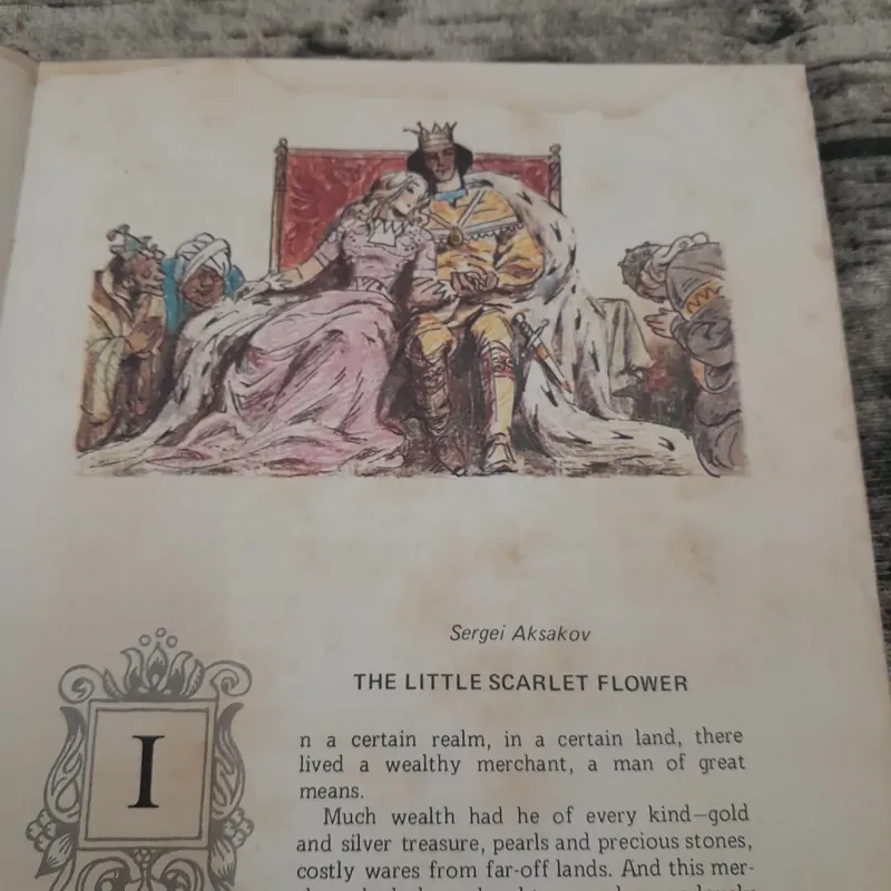 Cổ tích tiếng Anh. On Seashore Far A Green Oak Towers. A book of Tales 730858