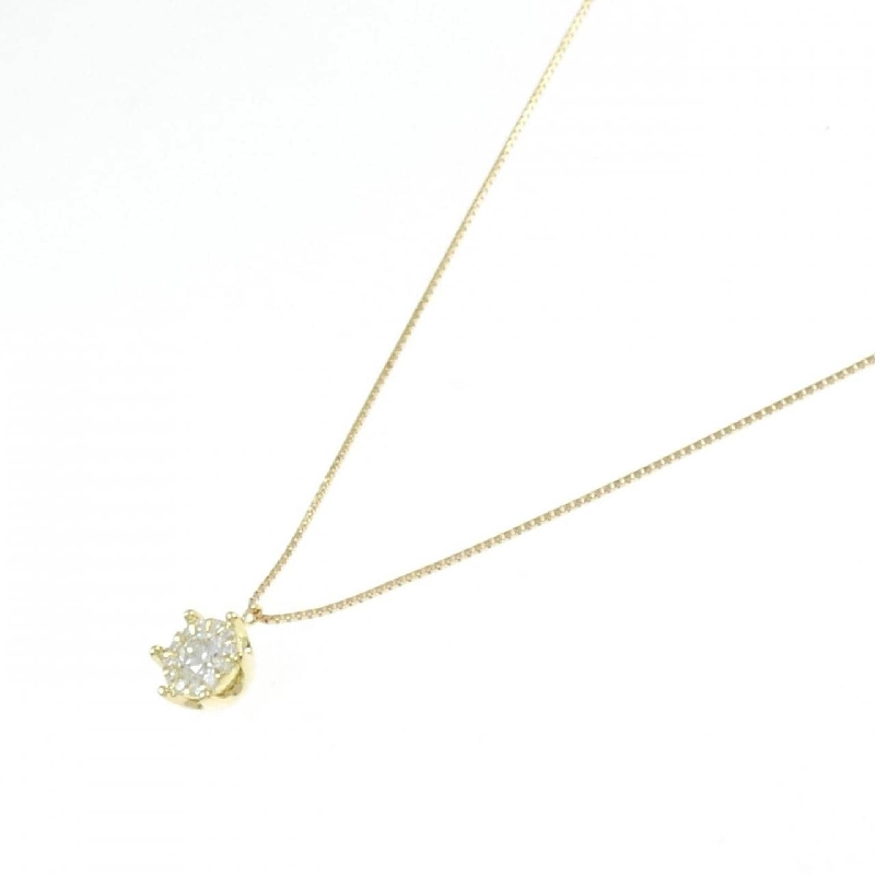 Dây chuyền kim cương K18YG 0.312CT G SI2 Good - Hàng hiệu Chính hãng 872535