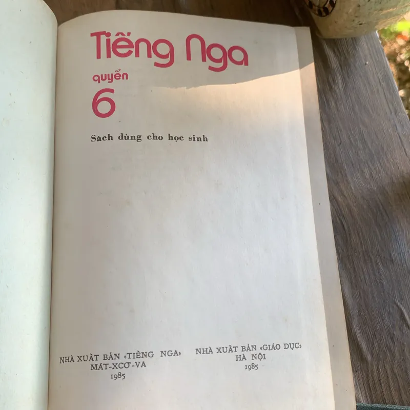 Sách học tiếng Nga, 3-4-5-6-7, bìa cứng, in ở Nga 712360