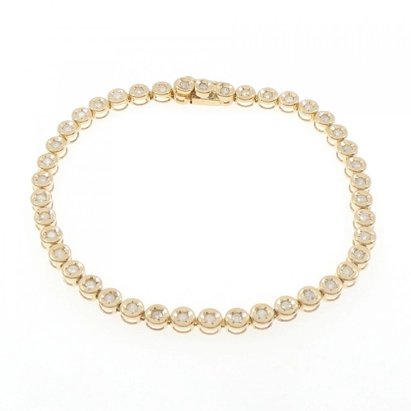 K18YG Vòng tay kim cương 1.00CT - Hàng hiệu Authentic 872260