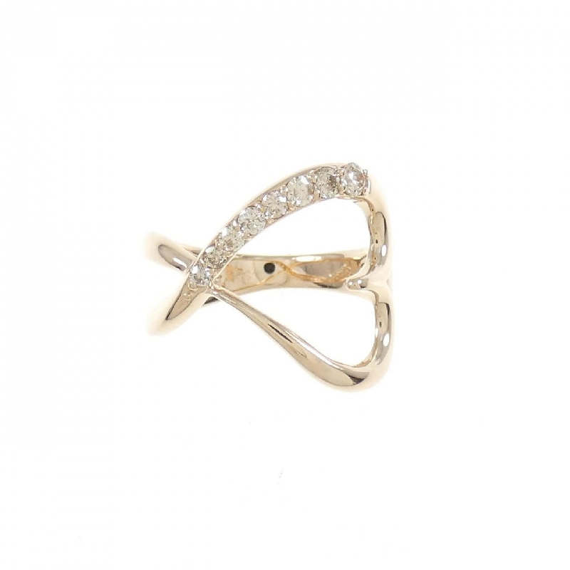 Nhẫn hồng ngọc hình trái tim K18PG 0.18CT 672803