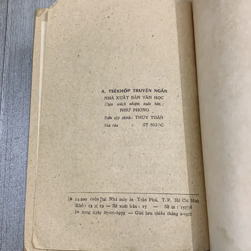 A tsekhop truyện ngắn. Bộ 2 tập. 6b2 718620