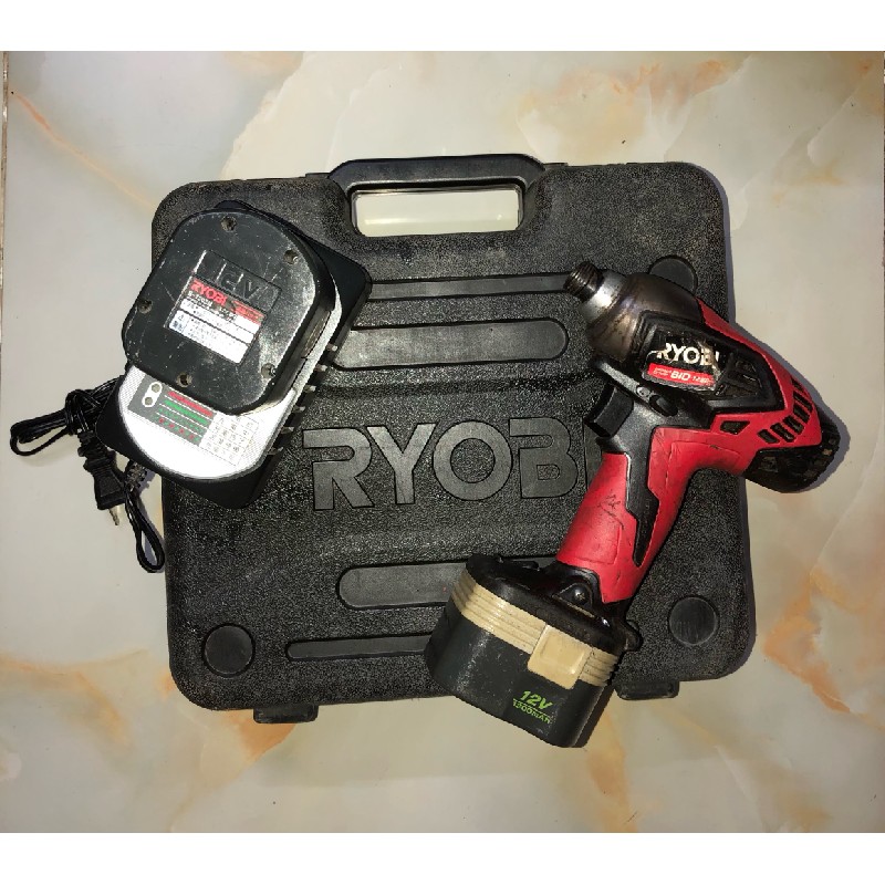 MÁY KHOAN PIN RYOBI BID-1250 12V NHẬT 57267