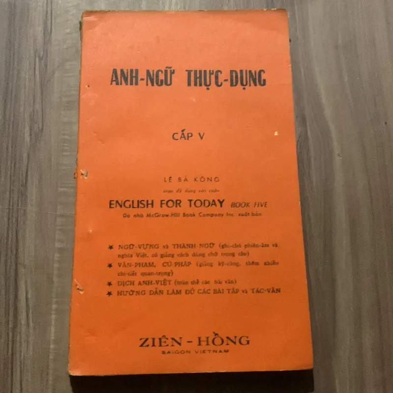 Anh ngữ thực dụng, cấp V, Lê Bá Kông 697671