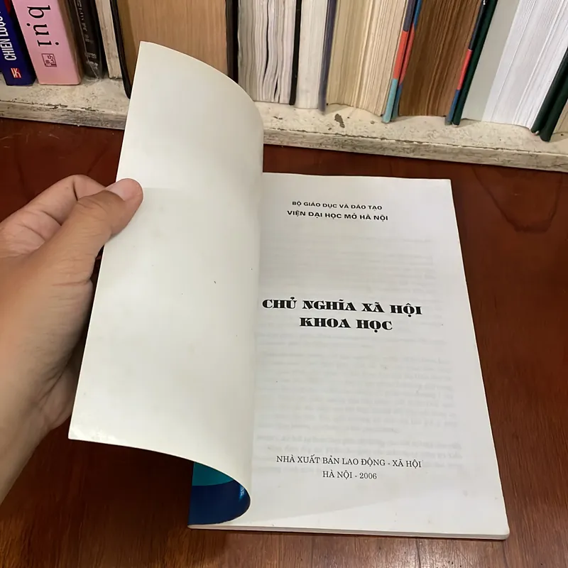 II Giáo Trình: Chủ Nghĩa Xã Hội Khoa Học - Viện Đại Học Mở Hà Nội - 2006 565035