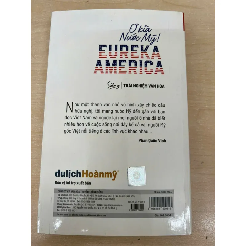 Ơ kìa Nước Mỹ ! EUREKA AMERICA- Mới 95% 557313