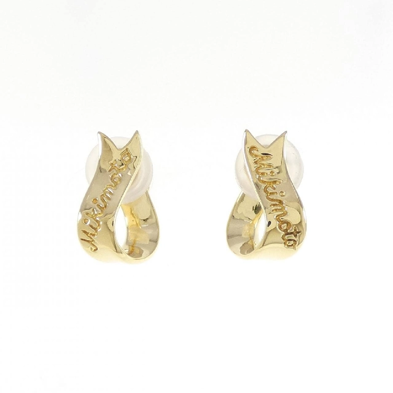 Mikimoto K18YG Bông tai - Hàng hiệu Chính hãng 845450