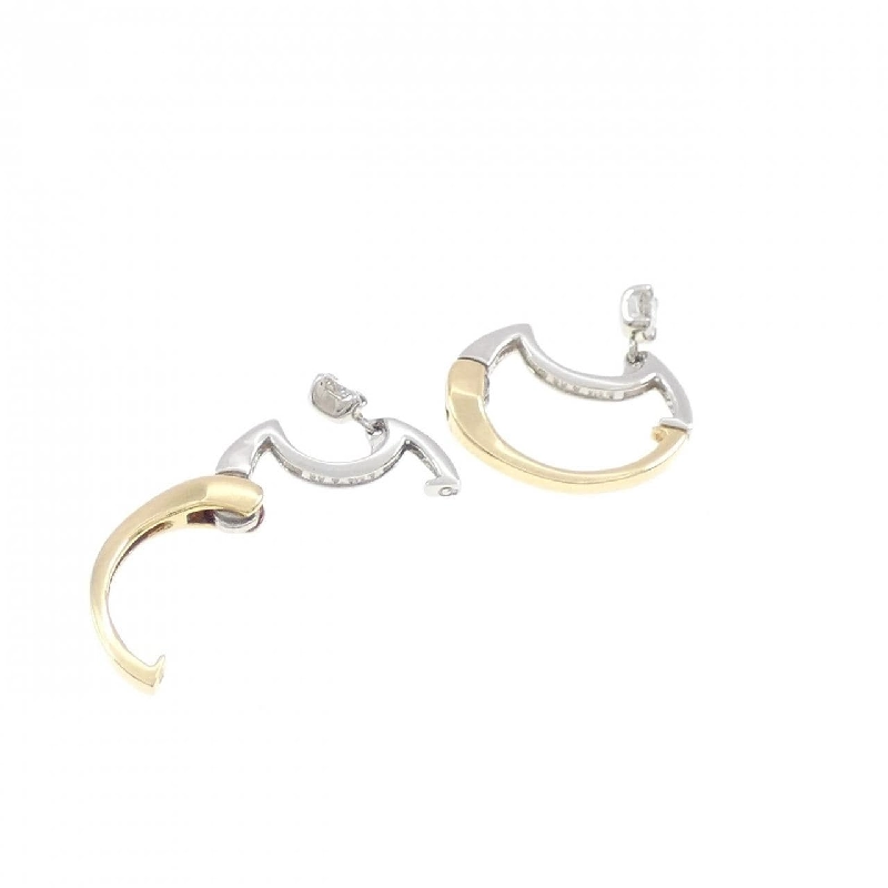 K18YG/PT900 Bông tai kim cương 0.10CT - Hàng hiệu Chính hãng 873799