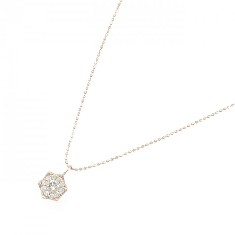 K18PG/750PG Dây chuyền kim cương 0.31CT - Hàng hiệu Authentic 862563