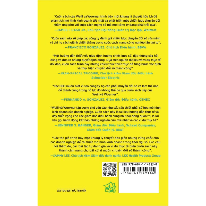 Chuyển Đổi Số: 6 Câu Hỏi Giúp Bạn Xây Dựng Doanh Nghiệp Thế Hệ Mới - Peter Weill, Stephanie L. Woerner 115982