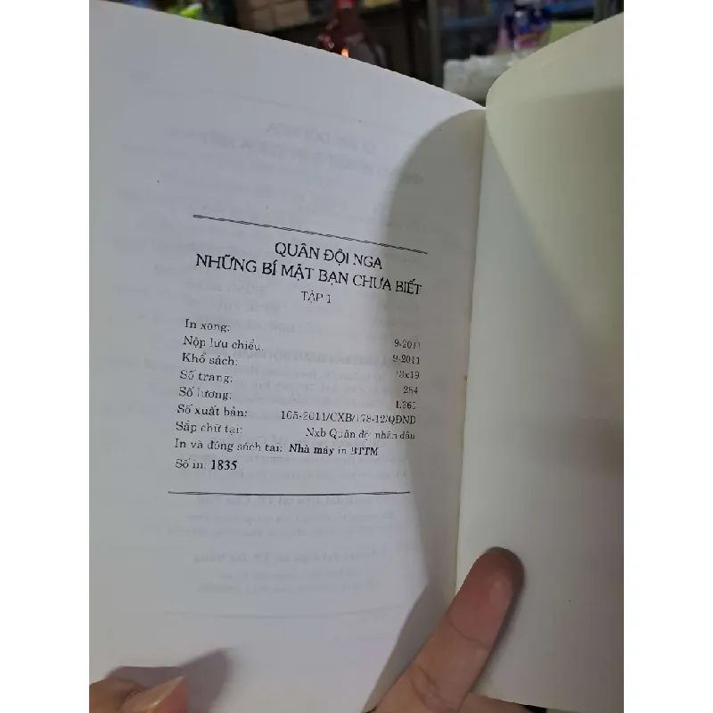 Quân đội Nga những bí mật bạn chưa biết tập 1 LỊCH SỬ - CHÍNH TRỊ - TRIẾT HỌC VAVO0910 588654