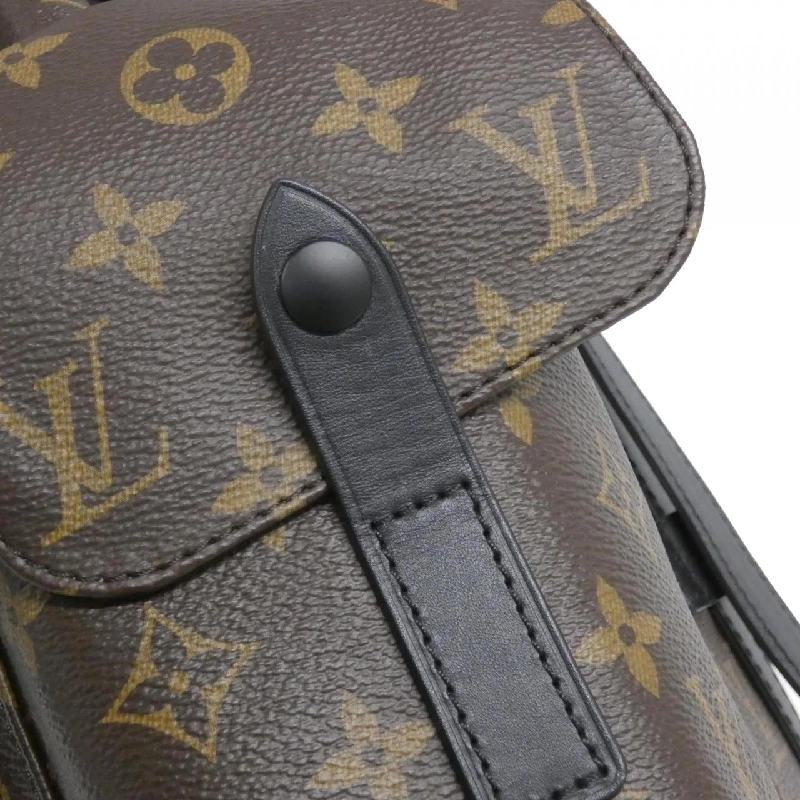 Louis Vuitton Monogram Macassar Christopher MM M43735 Ba lô - Hàng hiệu Chính hãng 764252