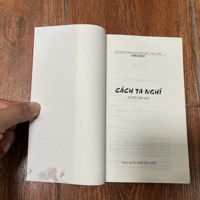 Cách ta nghĩ - John Dewey  (t4) 1003011