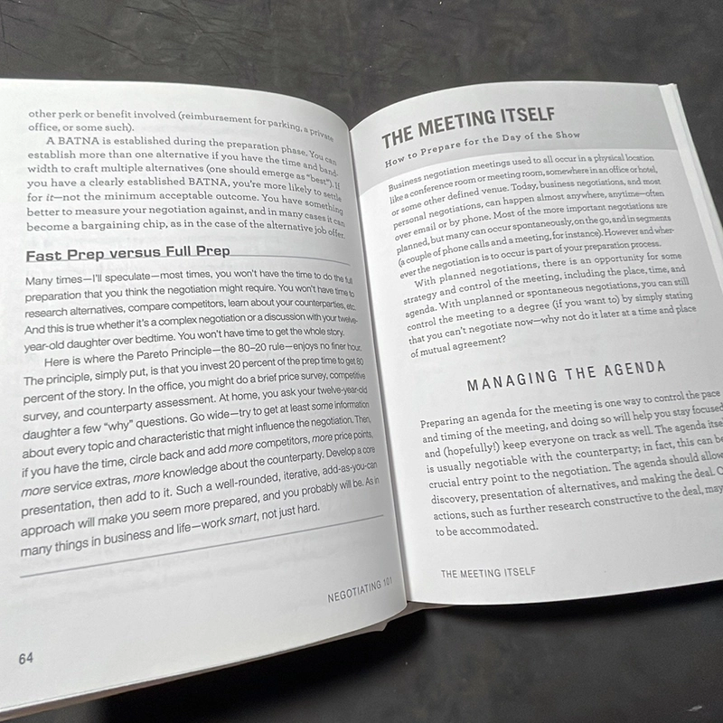 Negotiating 101 Peter Sander 333475