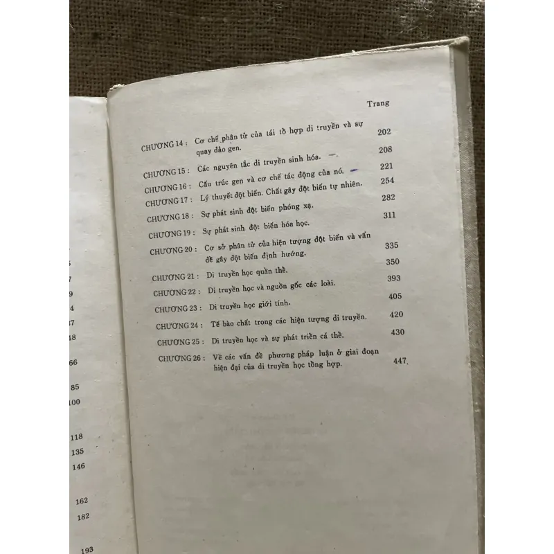 Di truyền học đại cương- 500 trang khổ lớn, dịch từ tiếng Nga  799804